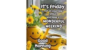 Best Good Morning and Happy Friday