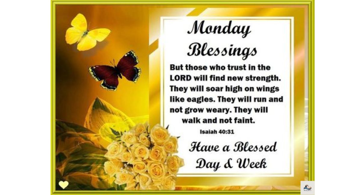 Happy Monday Blessings for Family and Friends