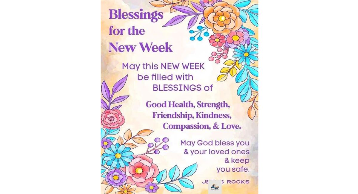 Happy New Week Wishes and Prayers