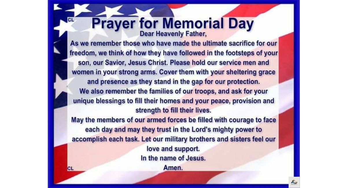 Memorial Day Blessings, Prayers