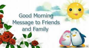 Positive Good Morning Family Messages